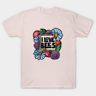 I Love Bees T-Shirt